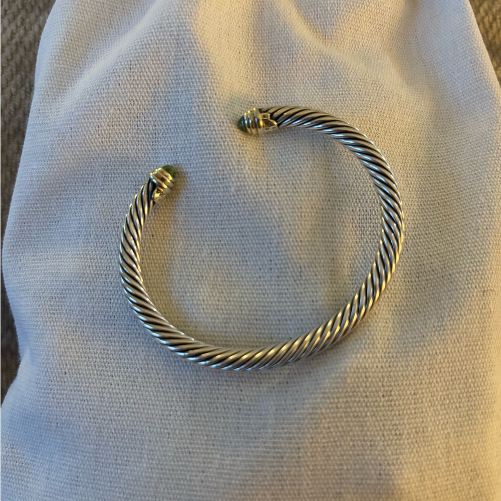 David yurman peridot bangle